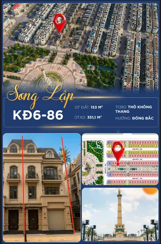 SONG LẬP KĐ6-86 – VỊ TRÍ ĐẸP, KHÔNG GIAN SỐNG THƯỢNG LƯU
