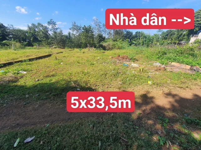 Bán đất 167m² có sẵn 60m² thổ cư ngang 5m giá 445 triệu tại Xã Cuôr Đăng