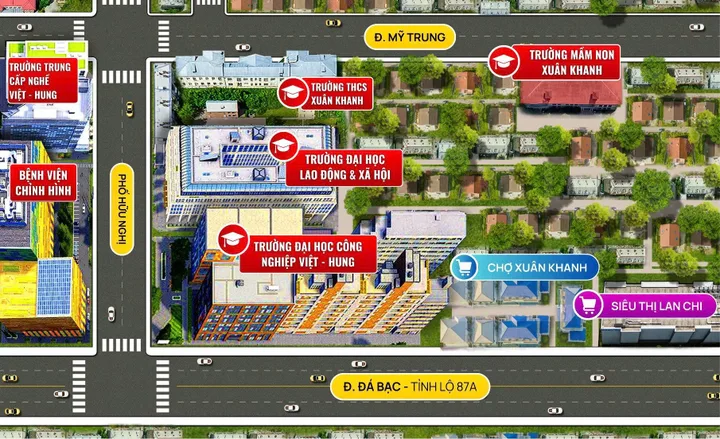 Chỉ hơn 1 tỷ Xuân Khanh, Sơn Tây ô tô tránh ngõ thông kinh doanh