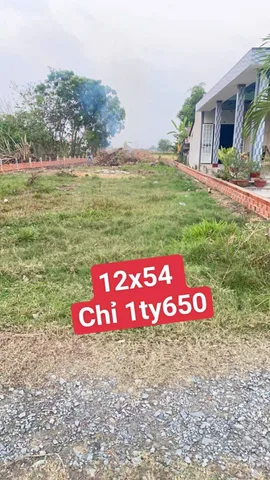 Bán đất 650m² có sẵn 290m² thổ cư ngang 12m giá 1.65 tỷ tại Xã Đức Lập