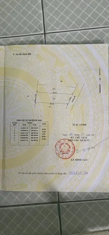 Ccg đất tân an hội tdt 1155m2 có 300m thổ cư mặt tiền 19m giá 5tỷ8
