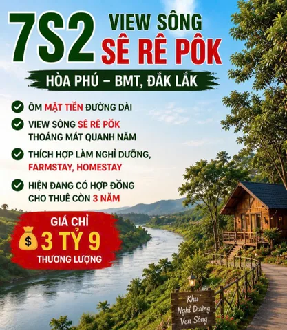 Bán đất 7200m² ngang 125m giá 3.9 tỷ tại Xã Hòa Phú