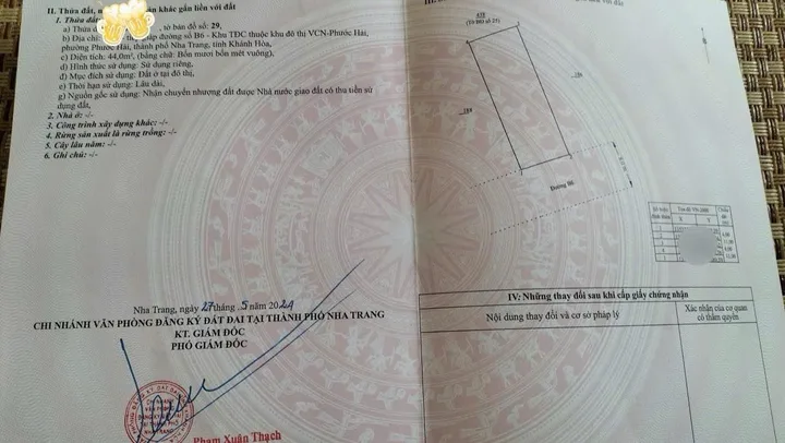 BÁN NHÀ MẶT TIỀN KINH DOANH ĐƯỜNG B6, TĐC VCN PHƯỚC HẢI GIÁ 5TỶ850

📍 Vị trí: Khu dân cư đông đúc, an ninh, cực kỳ sầm uất, phù hợp kinh doanh

• Diện tích: 44m² ( 4 x 11 )
• Kết cấu: 2 phòng ngủ – 2 WC, nhà xây kiên cố, dọn vào ở ngay
• Đường trước