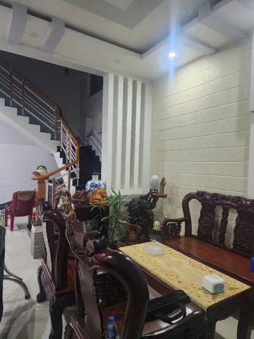 NHÀ TRỆT LẦU MẶT TIỀN ĐƯỜNG SỐ 3 KDC CHỢ CHÙA PHƯỜNG PHÚ TÂN