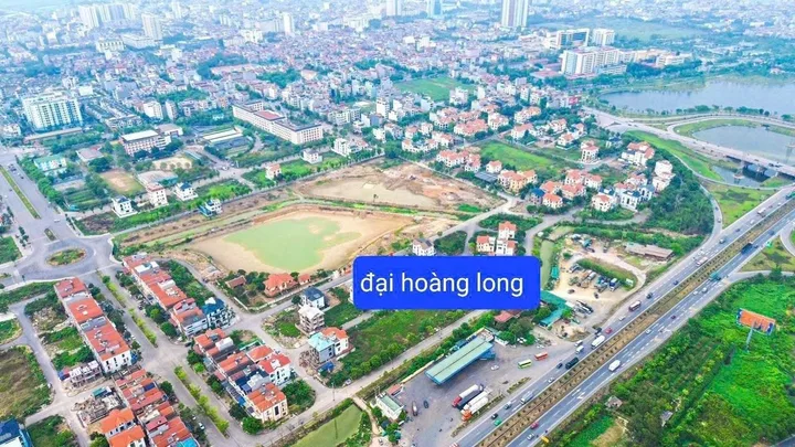 Bán lô góc đại hoàng long nhìn vườn hoa dt 285m2 + mt 15m giá 29.9 tỷ