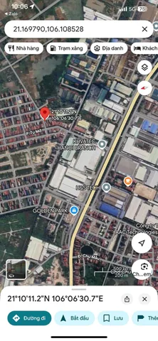 Bán lô giãn dân do nha làn 2 dt 120m2 + mt 6m + hướng đông nam giá 5.65 tỷ