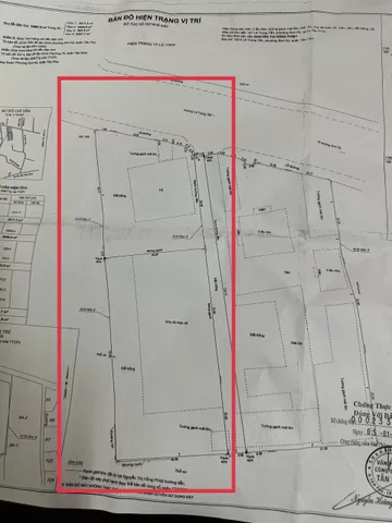Bán đất 6600m² full thổ cư ngang 60m giá 350 tỷ tại Phường Tân Sơn Nhì