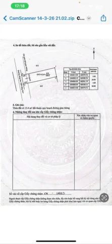 Bán đất 100m² có sẵn 60m² thổ cư ngang 5m giá 850 triệu tại Phường Tân An