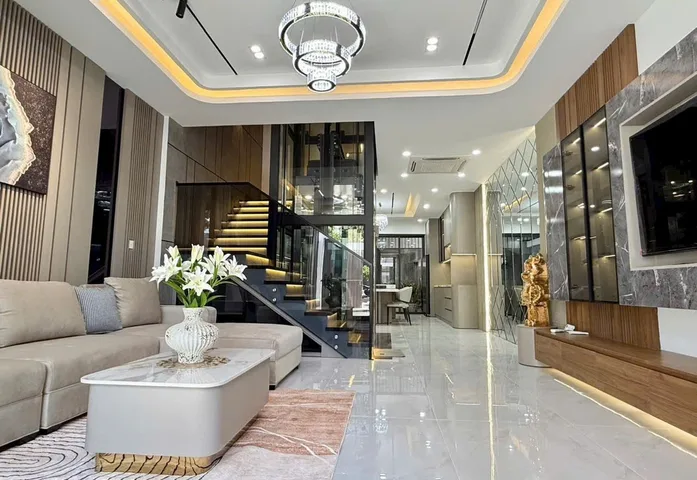 NHÀ MỚI 100% – TRỤC ĐƯỜNG ĐÔI 29M MỸ GIA GÓI 5 – CÓ THANG MÁY KÍNH