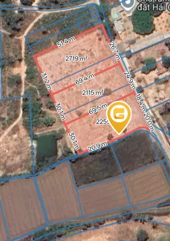 Bán đất 7046m² có sẵn 6978m² thổ cư ngang 100m giá 71.5 tỷ tại Xã Vạn Thắng