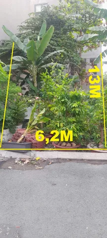 Bán đất Vườn Lài An Phú Đông 80m2 ngang 6.2m đường ô tô 7m, sổ hồng riêng giá 5.9 tỷ TL