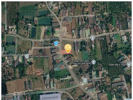 Bán đất 381m² có sẵn 100m² thổ cư ngang 6m giá 1.5 tỷ tại Xã Hòa Phú