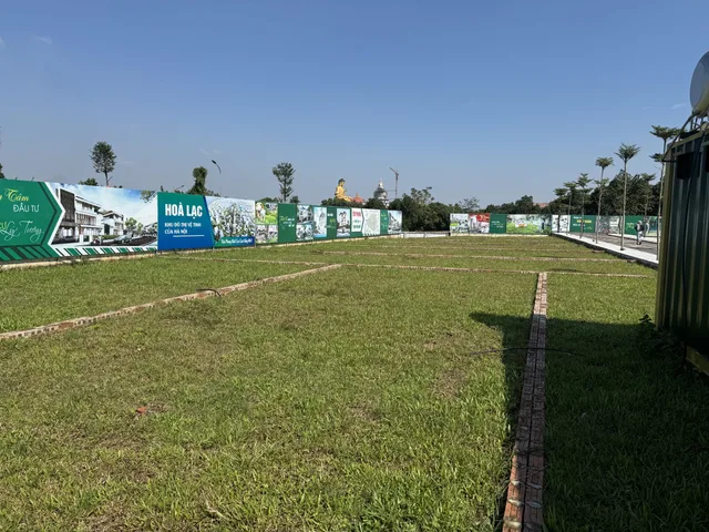 100m² ĐẤT NỀN HÒA LẠC MẶT TIỀN 6M SỔ ĐỎ SẴN GIÁ ĐẦU TƯ
