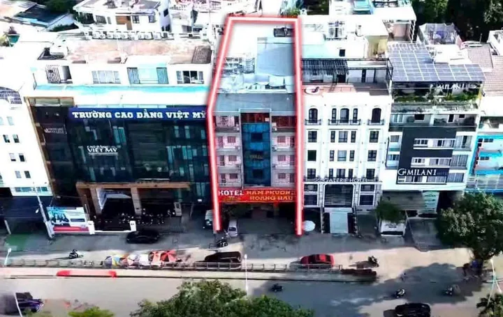 Bán khách sạn trung Sơn 12x40m (480m² ). Dòng tiền 3 tỷ/năm. 6 tầng + hầm 55 phòng. 89 tỷ