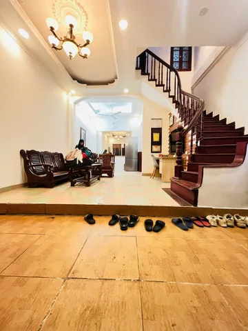 Cho Thuê Nhà Khu Phân Lô Đền Lừ - Hoàng Mai 50M² 3 Tầng 4 Ngủ - Full Đồ - Ô Tô Đỗ Cửa - Ở, Kinh Doanh - Giá Thuê 16tr
