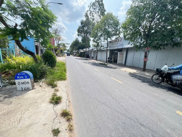 Bán nhà 280m² có sẵn 100m² thổ cư ngang 7m giá 3 tỷ tại Đường Tỉnh 922 Phường Ô Môn