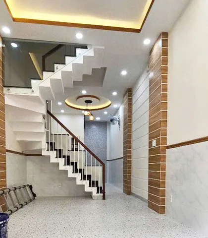 Nhà mới đẹp 4 tầng, Hẻm Xe Hơi, Âu Cơ, Bảy Hiền, 39m2, hơn 7 tỷ TL