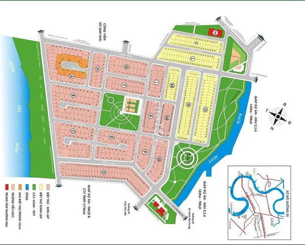 Nhà Đất E19 KDC Villa Thủ Thiêm phường Thạnh mỹ lợi Quận 2