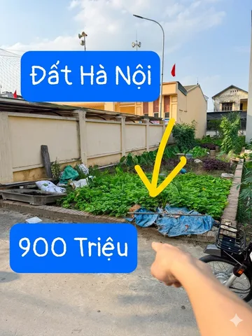 Bán nhanh lô đất ở Sóc Sơn giá 900 Triệu