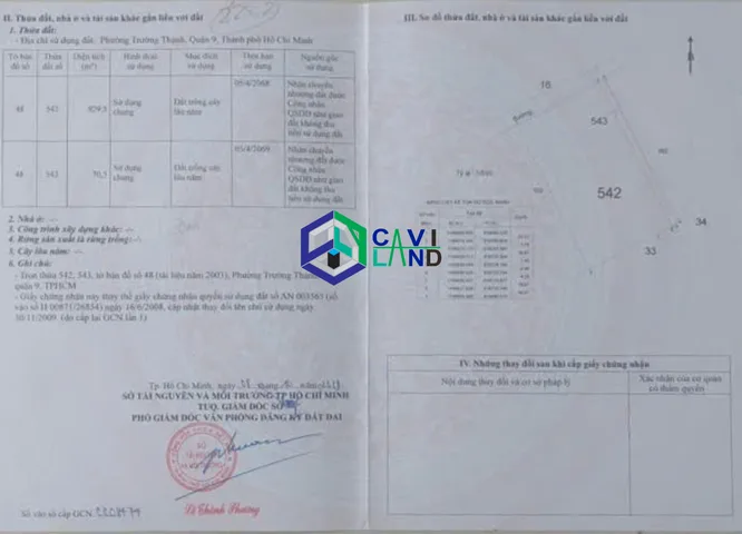 Bán đất 1000m² ngang 25m giá 9.5 tỷ tại đường Số 12 Phường Long Phước