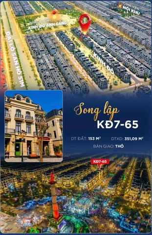 🚨 SIÊU PHẨM SONG LẬP KINH ĐÔ – HƯỚNG TÂY NAM ĐƯỢC SĂN ĐÓN