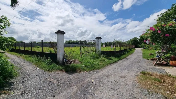 Bán đất thổ cư góc 2MT đường Ôtô xe Tải xã Phú Hòa Đông Củ Chi TPHCM, DT: 1200m2.