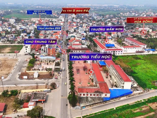 LÔ ĐẤT ĐẤU GIÁ BÁI NGOÀI HOA ĐỘNG NGAY CHỢ HOA ĐỘNG ĐƯỜNG NỘI BỘ 12M CHỈ HƠN 4ty