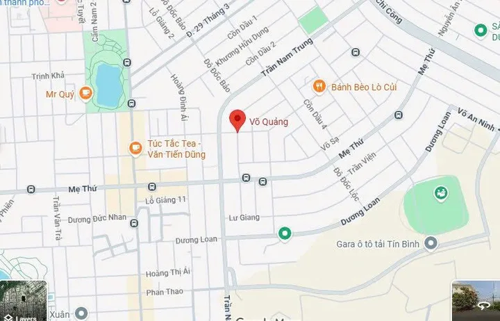 🏆BÁN ĐẤT ĐẸP ĐƯỜNG VÕ QUẢNG dt100m2 Gía 5ty050 tl nhẹ