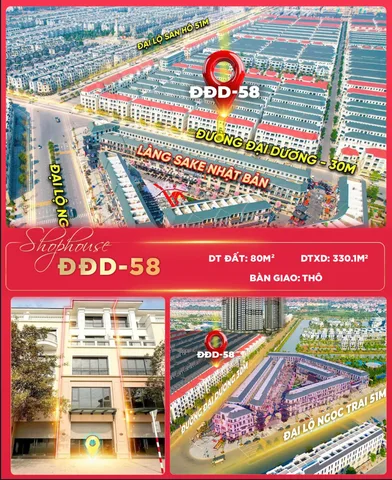 🔥 SHOPHOUSE ĐƯỜNG ĐẠI DƯƠNG – GIÁ TỐT CHO NHÀ ĐẦU TƯ KINH DOANH