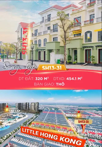 👑 DINH THỰ SONG LẬP 320M² – SIÊU PHẨM GIỚI TINH HOA TẠI VINHOMES OCEAN PARK2