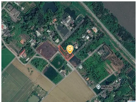 Bán đất 1100m² full thổ cư ngang 26m giá 2.8 tỷ tại Xã Nhựt Tảo