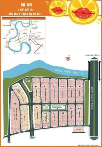 BDS HVL LVCC: LÔ G1-48 KDC THẾ KỈ 21 QUẬN 2 CẦN BÁN GẤP