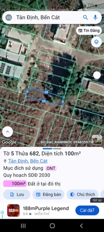 Nhà Đất Tân Định Bến Cát Bình Dương