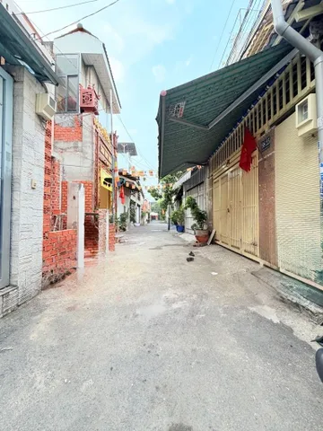 TÂN PHÚ HẼM Ô TÔ - GẦN MẶT TIỀN - 60M2 - KHU DÂN CƯ HỮU HIỆN XÂY CAO TẦNG - SỔ ĐẸP