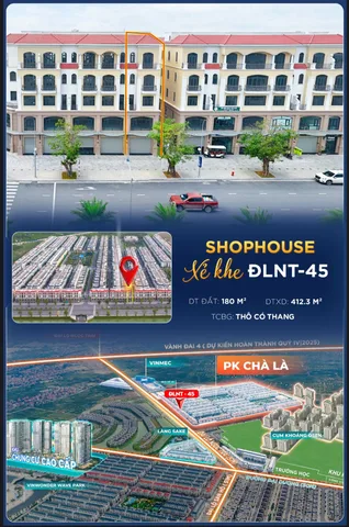 🔥 SHOPHOUSE ĐẠI LỘ NGỌC TRAI – SIÊU PHẨM 180M² KINH DOANH ĐẲNG CẤP