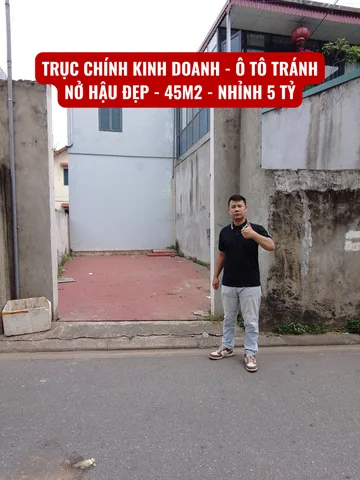 HIẾM BÁN 📣 TRỤC CHÍNH KINH DOANH - Ô TÔ TRÁNH - NỞ HẬU ĐẸP - 45M2 - NHỈNH 5 TỶ