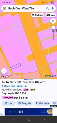 🔥 BÁN ĐẤT SỔ RIÊNG THỔ CƯ HẺM 484 ĐƯỜNG 30/4 – P. RẠCH DỪA – XÂY DỰNG 3 TẦNG 100M2 - 5.2 TỶ 🔥