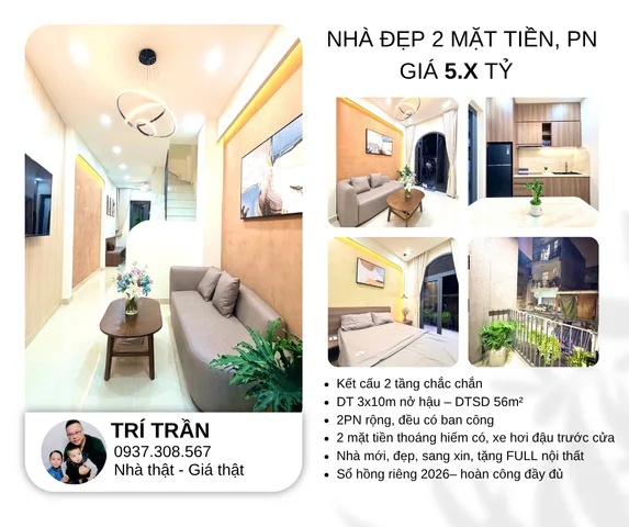 🏡 MẶT TIỀN HOA ĐÀO – PHAN XÍCH LONG 🌟