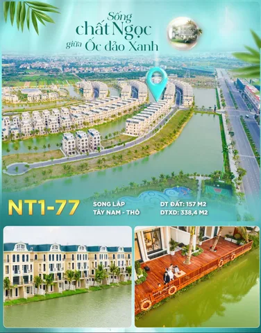🏡 SONG LẬP 157M² – LỰA CHỌN ĐÁNG CHÚ Ý CHO KHÁCH TÌM NHÀ RỘNG TẠI OCEAN PARK