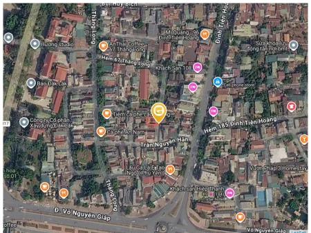 Bán đất 68m² có sẵn 60m² thổ cư ngang 4m giá 2.75 tỷ tại Phường Buôn Ma Thuột