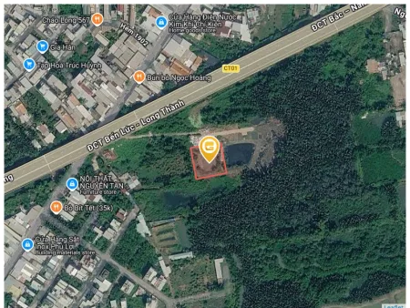 Bán đất 1220m² ngang 35m giá 5.9 tỷ tại Xã Hiệp Phước