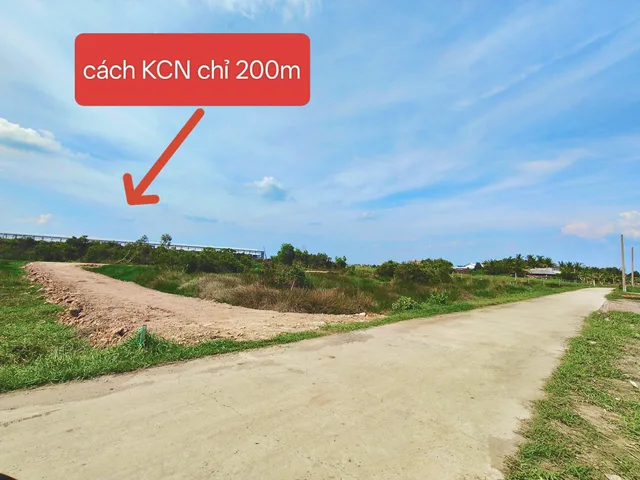 CẦN TIỀN BÁN GẤP - ĐẤT KẾ BÊN KCN ĐỨC HÒA 3 - XÂY TRỌ, ĐẦU TƯ ĐỀU RẤT OK - 850 TRIỆU (5X30)