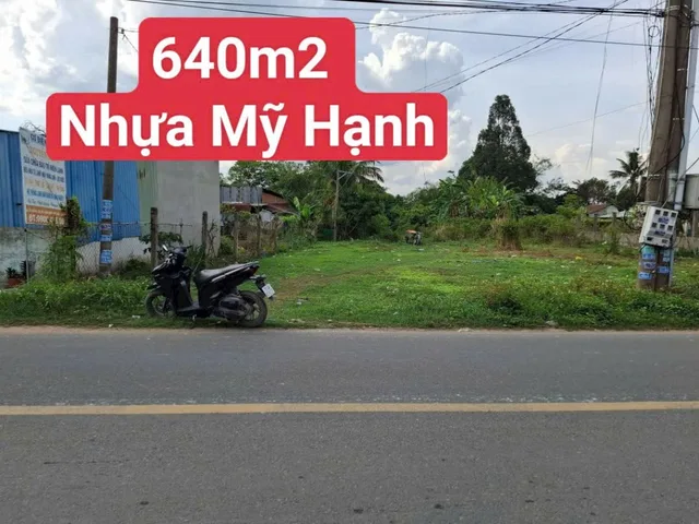 Bán đất 270m² full thổ cư ngang 10m giá 4 tỷ tại Xã Mỹ Hạnh