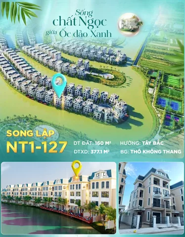 🌟 BIỆT THỰ SONG LẬP 160M² – THIẾT KẾ ĐẲNG CẤP CHO CUỘC SỐNG CHẤT LƯỢNG
