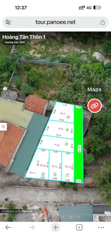 BÁN ĐẤT GIÁP VIN HẠ LONG XANH GIÁ CHỈ 9xx tr, HOÀNG TÂN,QUẢNG YÊN
