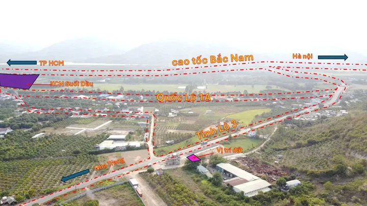 ĐẤT VÀNG MẶT TIỀN TỈNH LỘ 3 - SÁT CẠNH CAO TỐC BẮC NAM