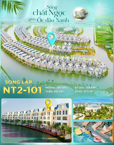 🌿 SONG LẬP 168.82M² – KHÔNG GIAN SỐNG RỘNG RÃI, PHÙ HỢP AN CƯ & TÍCH SẢN