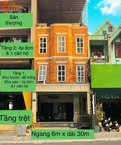 Cho thuê nhà mặt tiền Phù Đổng Thiên Vương Phường 8 Đà Lạt
