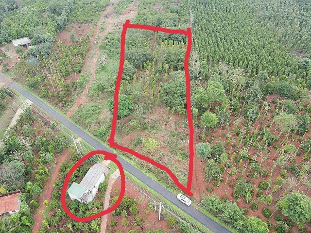 Bán đất 3150m² có sẵn 400m² thổ cư ngang 35m giá 1.95 tỷ tại Xã Ea Kiết