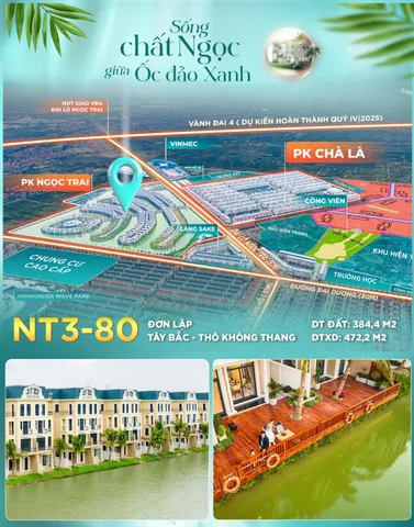 🏛️ BIỆT THỰ ĐƠN LẬP 384.4M² – KHÔNG GIAN SỐNG THƯỢNG LƯU QUY MÔ LỚN BẬC NHẤT